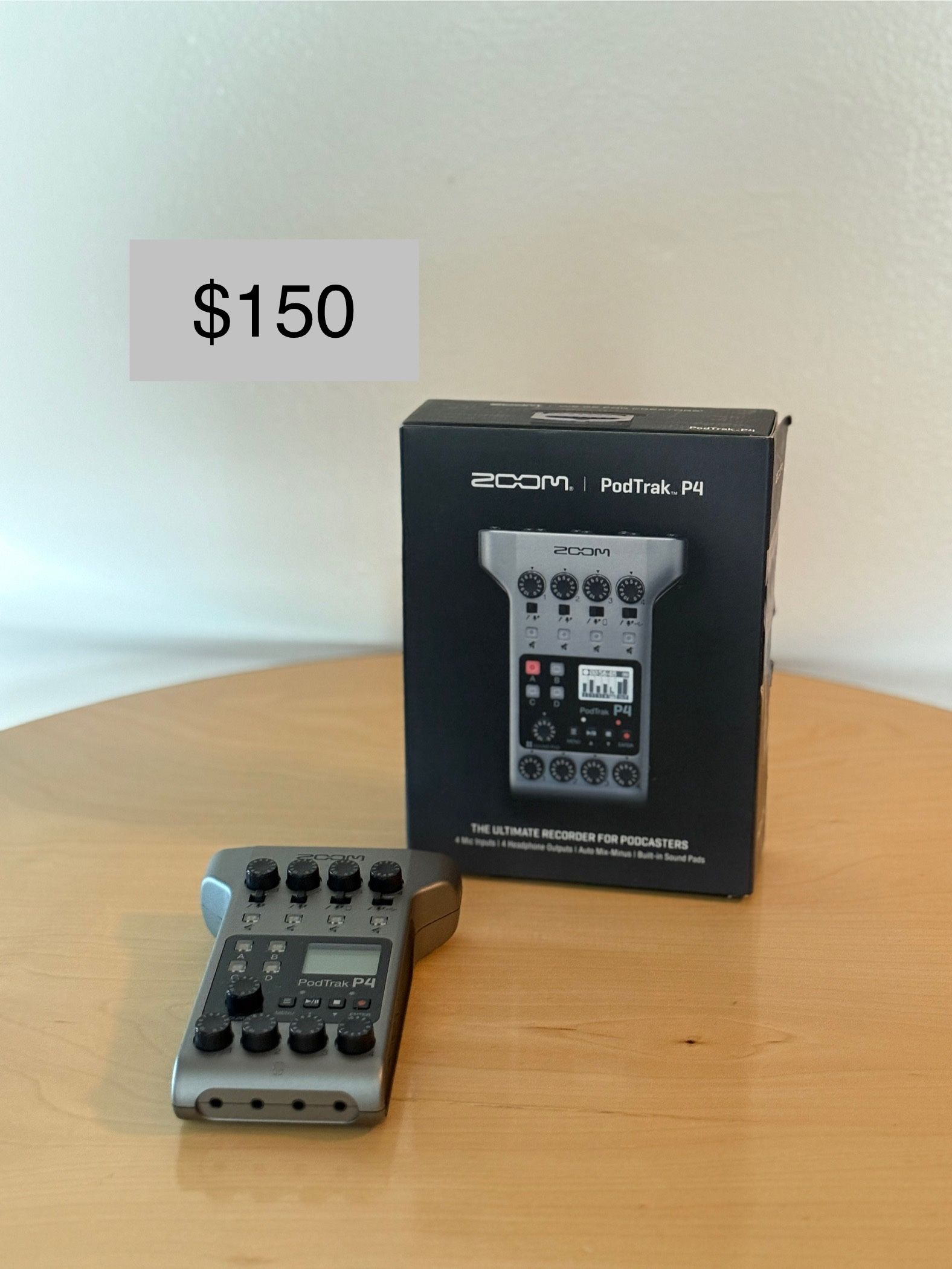 Zoom PodTrak 4 for Podcasting
