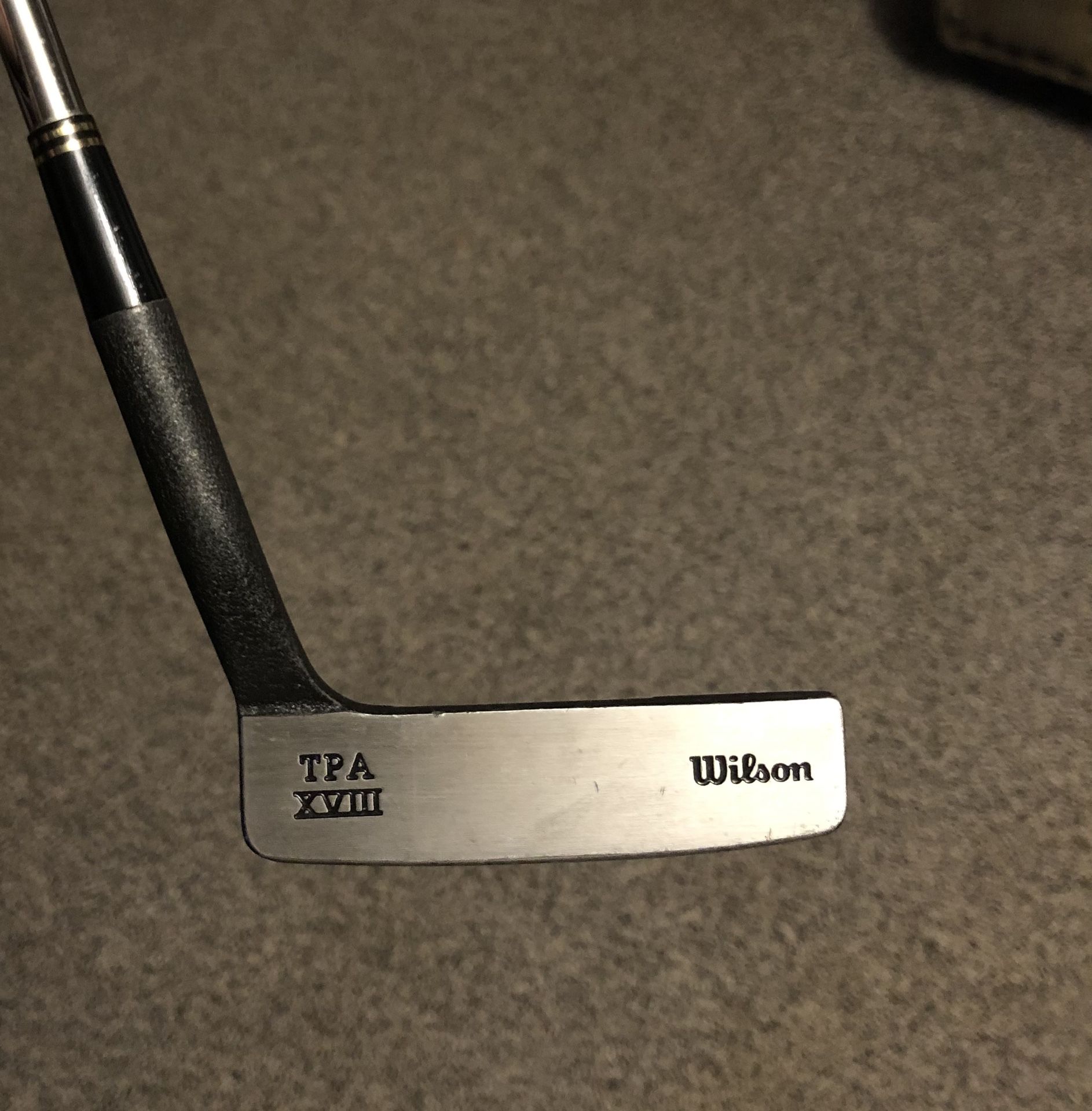 Left Handed Putter Wilson TPA Pro Arch 35” Mint
