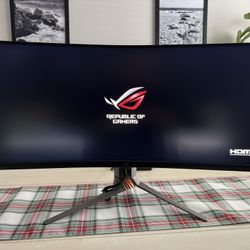 Asus ROG Swift PG35VQ 200Hz 2ms Curved Gaming Monitor OBO