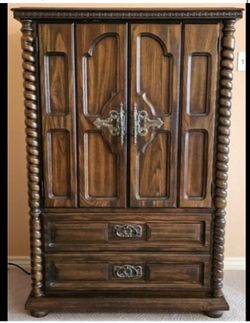 Dresser, King Size Bed And Night Stand