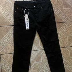 Purple Jeans Black