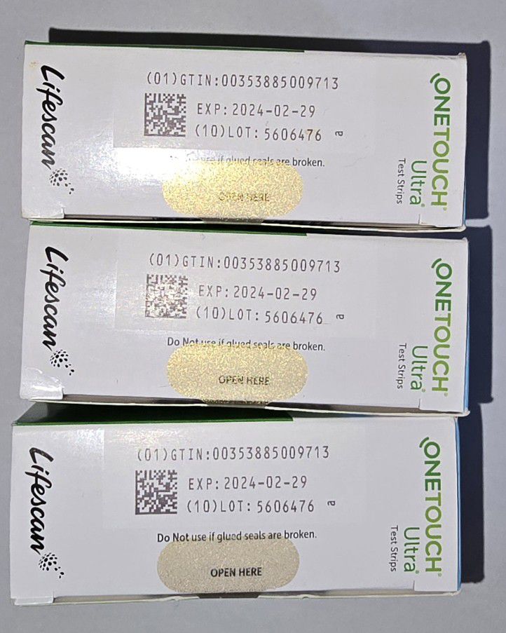 Onetouch Ultra Test Strips 