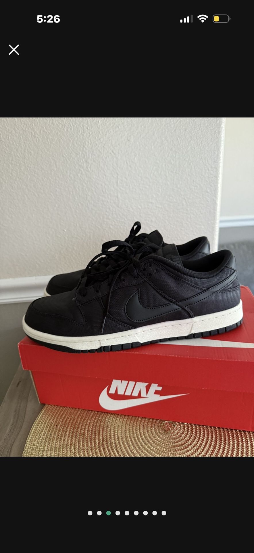 Nike Dunk Low Retro Sz 12 Excellent Condition