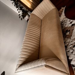 Article Raella Tufted Sofa (Prairie Ivory) - Seats 3