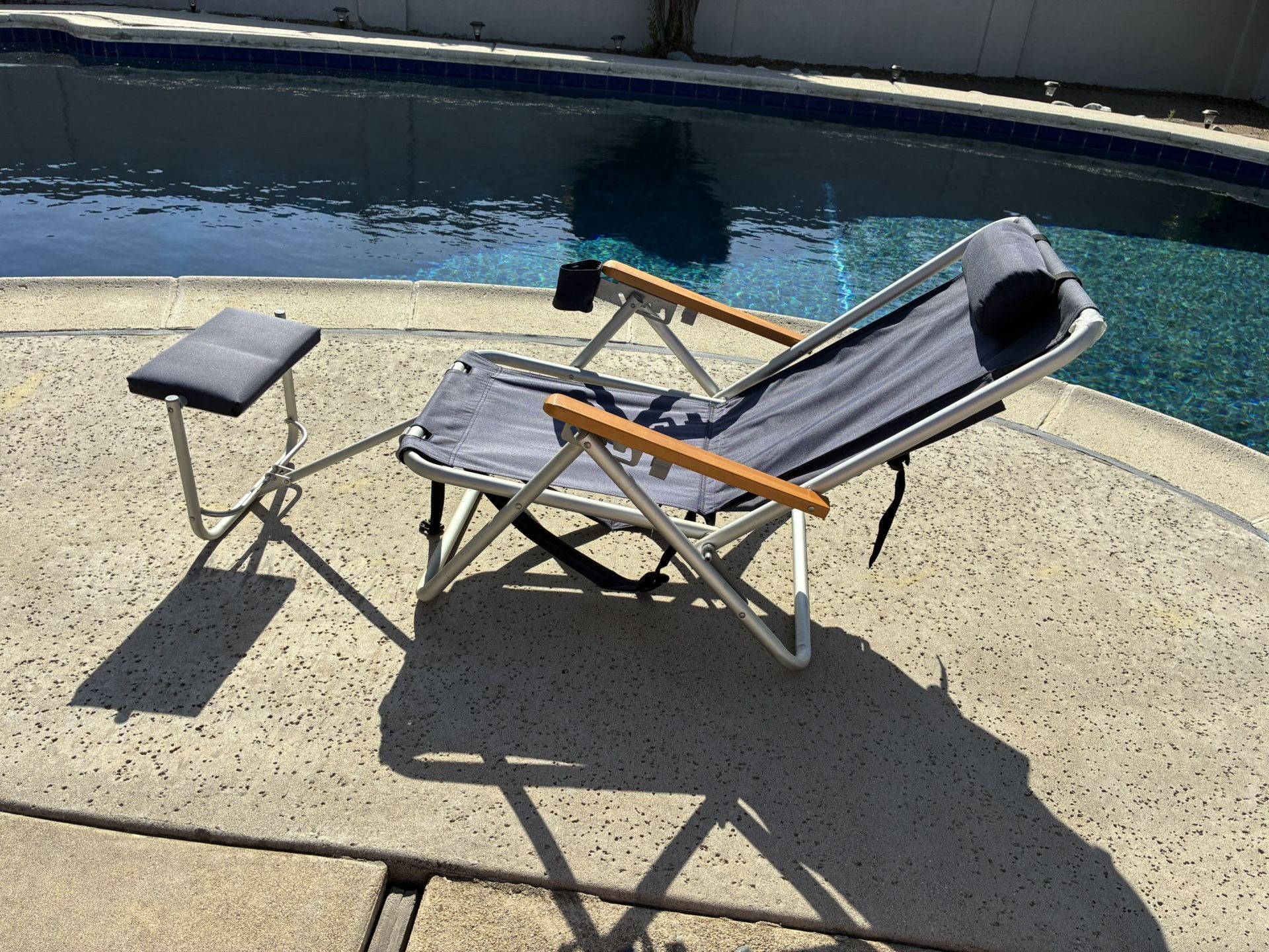 Wearever Reclining Beach Chair