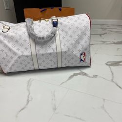 Louis Vuitton In NBA Collaboration Travel Duffle Bag