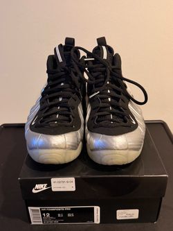 Nike Air Foamposite Pro Metallic Silver Size 12