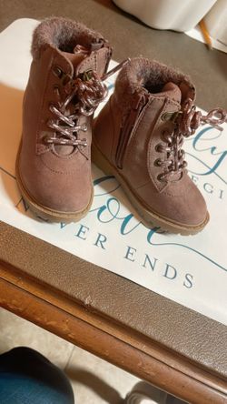 Baby Girl Boots Size 6