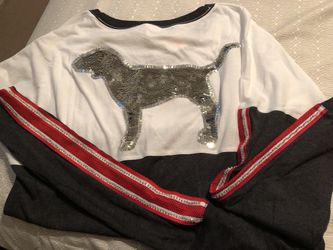 VS PINK BLING SET (hoodie/pants/shirt)