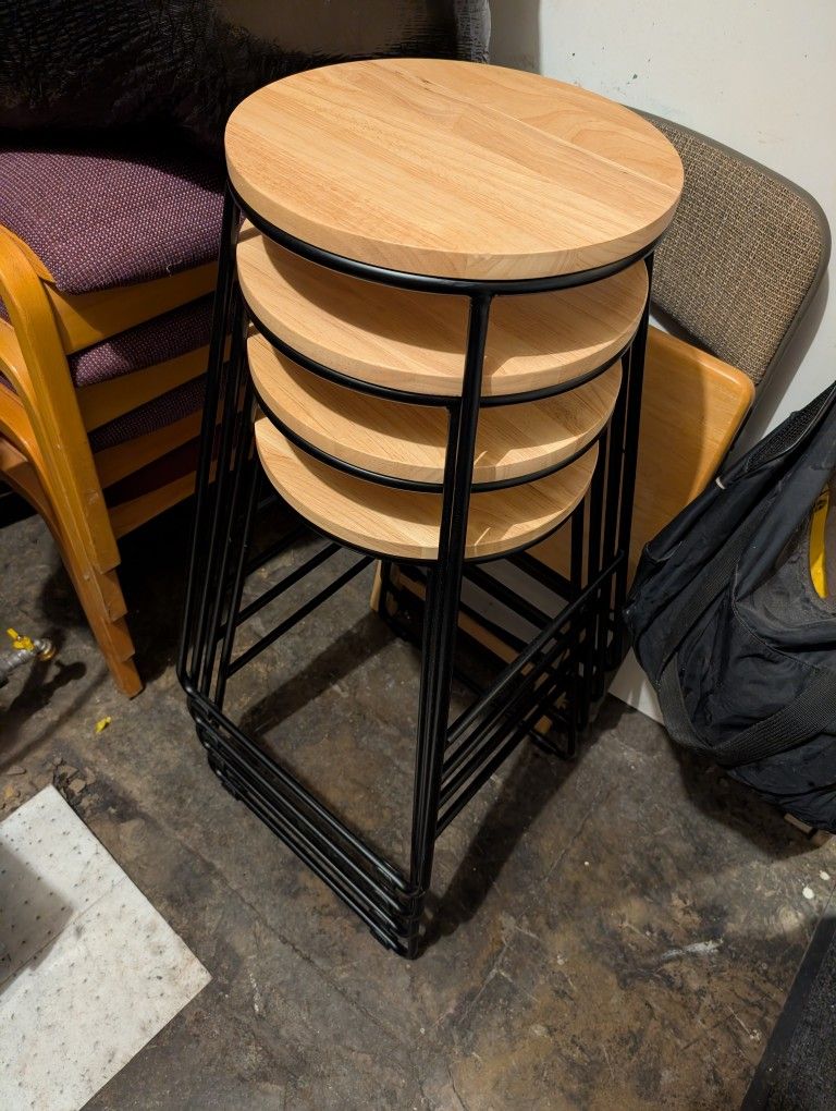 4 Bar Height Stools