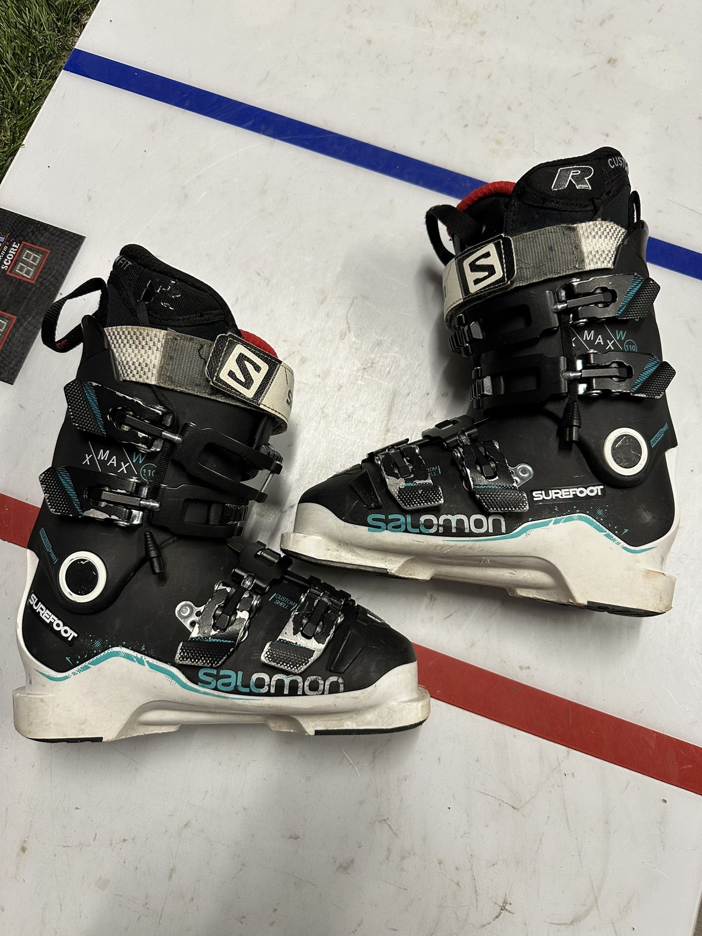 Salomon Surefoot Custom Ski Boots Size 23/23.5