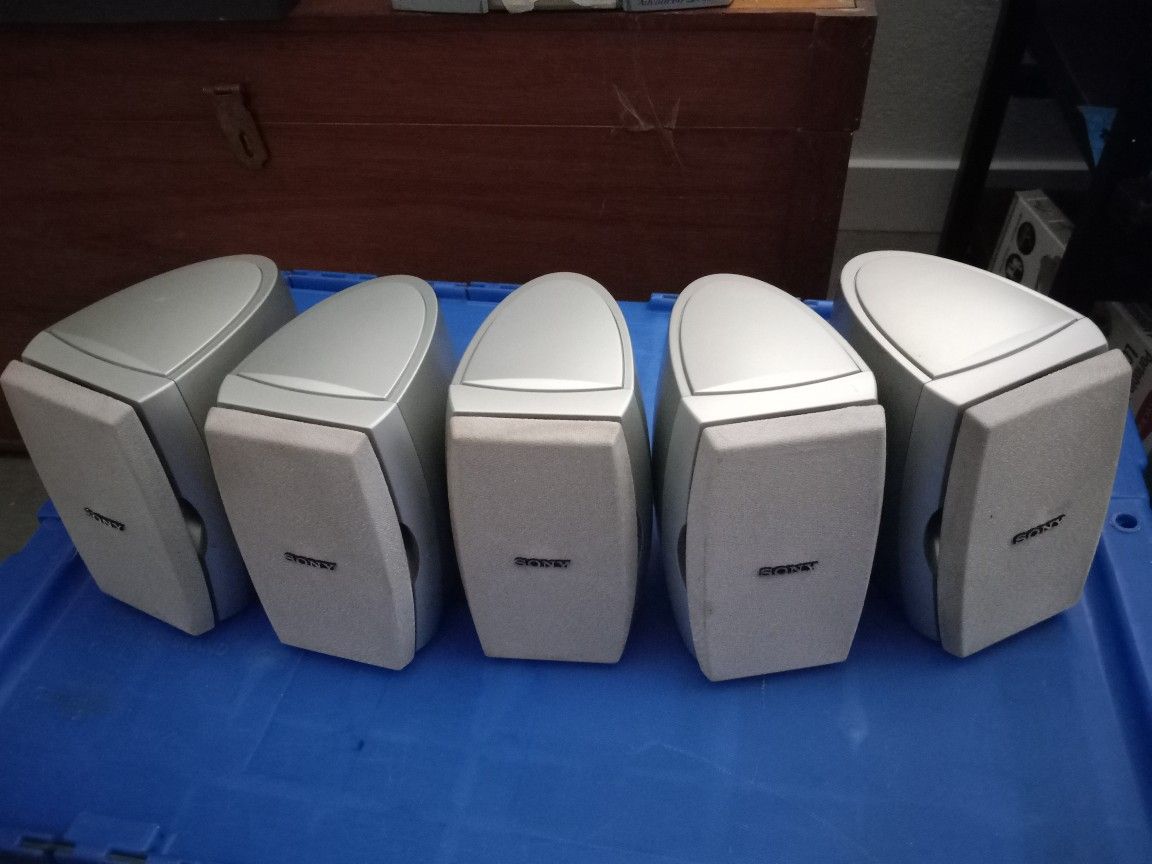 Sony Surround Sound Speakers and Subwoofer