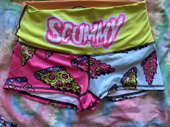 Cute sexy scummy bears shorts size L