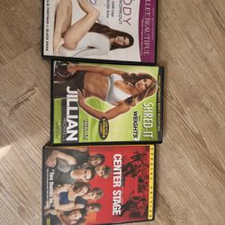 Fitness and dance DVDs