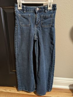 H&M girls' wide-leg jeans