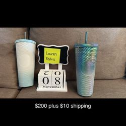 Starbucks Ph Release Blue Green Bling and frozen