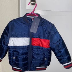 BRAND NEW AUTHENTIC Tommy Hilfiger warm winter baby jacket size 2t