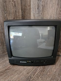 SYLVANIA 13" SST4131 - Retro Vintage Gaming TV - No Remote *BUTTONS DO NOT WORK*