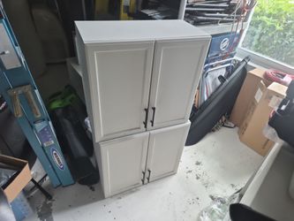 White Cabinets 2 sets
