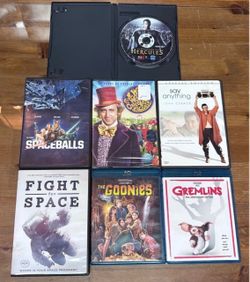 Lot of 7 DVDs and Blu-rays Classic Movies