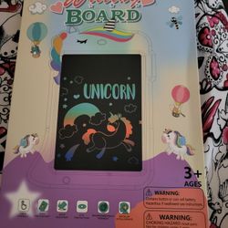 New! Unicorn Lcd Writing Board
