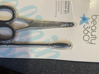 Brow Brush & Scissors