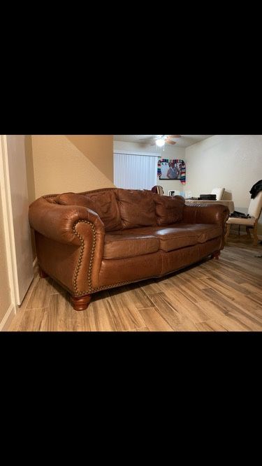 Leather Couch