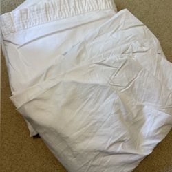 Olatz Luxury Bespoke Vienna Italian Egyptian Cotton King Flat & Fitted Sheet Wht