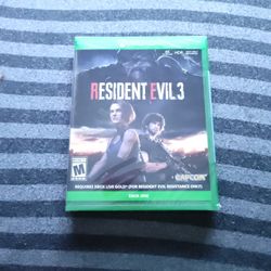 Resident Evil 3 Xbox One