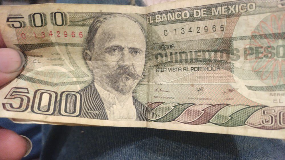 500 Old Pesos 