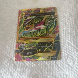 2015 M Rayquaza EX (Shiny Full Art) - XY - Ancient Origins (AOR)