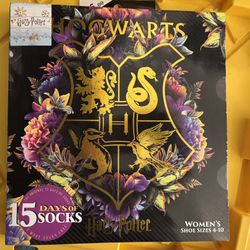 Harry Potter Sock Advent Calendar 