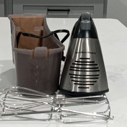 Hand Mixer - 6 Speeds With Quick Burst- Can Drop Off