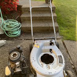 Commercial Honda Deck With Transmission And Parts Motor! 