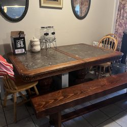 Marble Top Table Only For Sale 