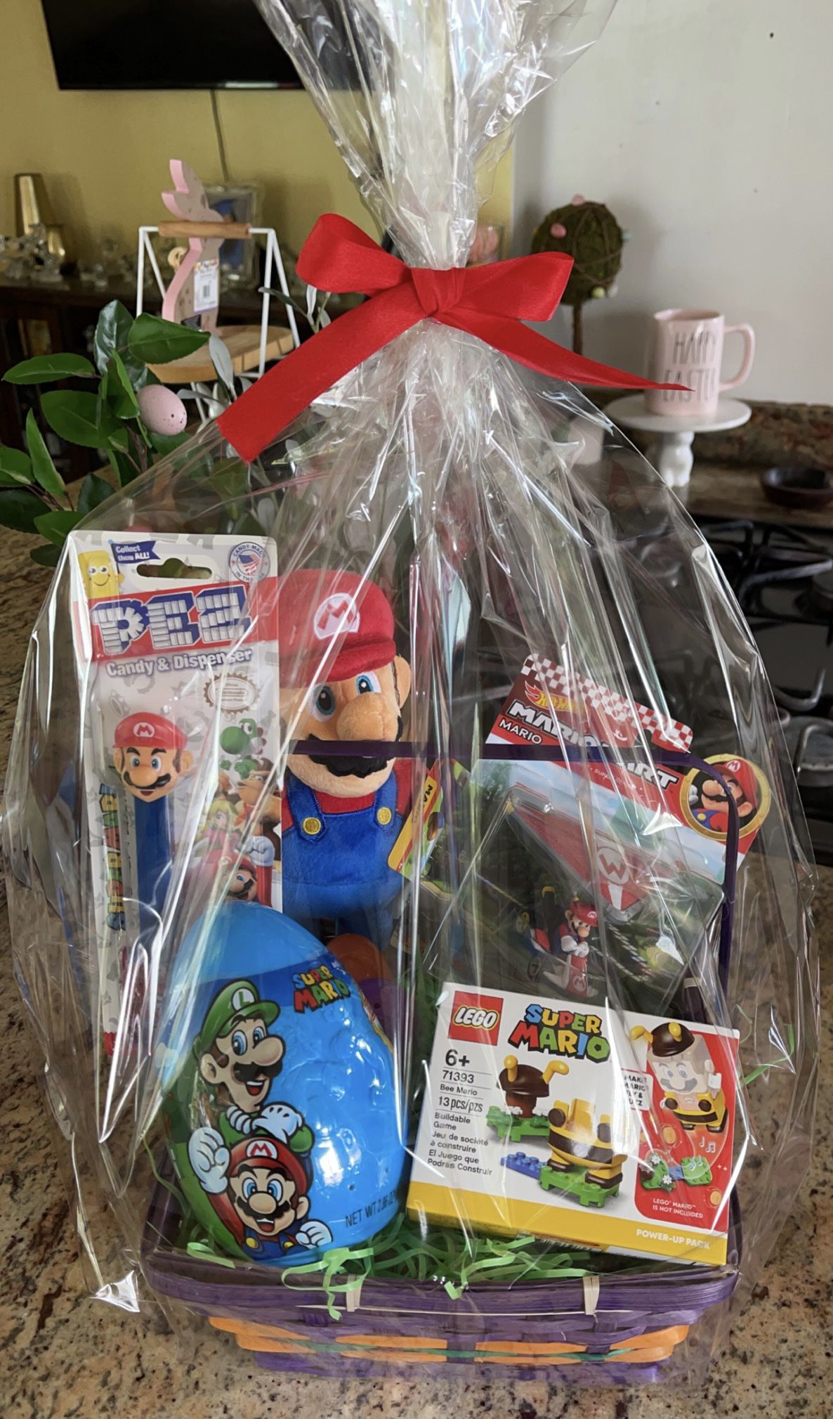 Super Mario Easter Basket