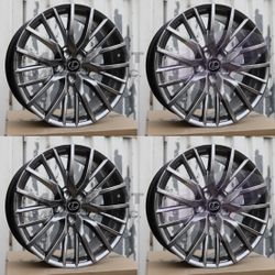 New Set 19 Inch Rims Wheels 19x8 +35 (5x114.3) CB: 60.1 Fits Lexus