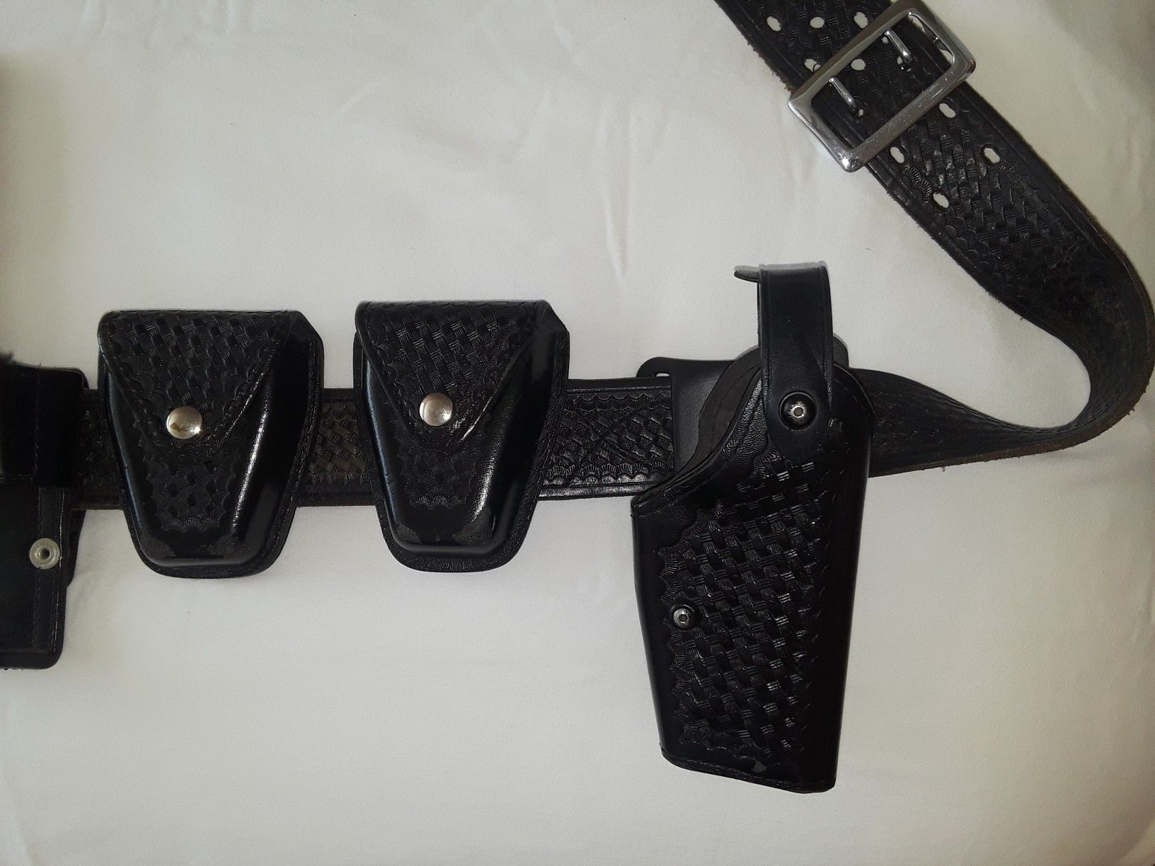 Police/Security uniform Belt w accs