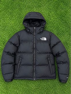 The North Face 700 Puffer Hooded Jacket Black