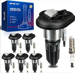 Ignition Coils and Iridium Spark Plugs for Canyon Colorado Envoy H3 Trailblazer