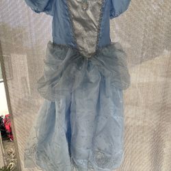 New Disney Cinderella Dress Costume Size 7/8