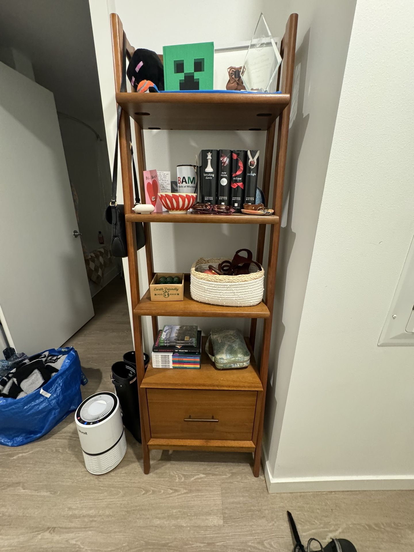 West Elm Bookcase Mid century modern