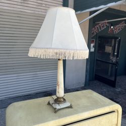 Onyx Base Lamp With Bronze Romulus