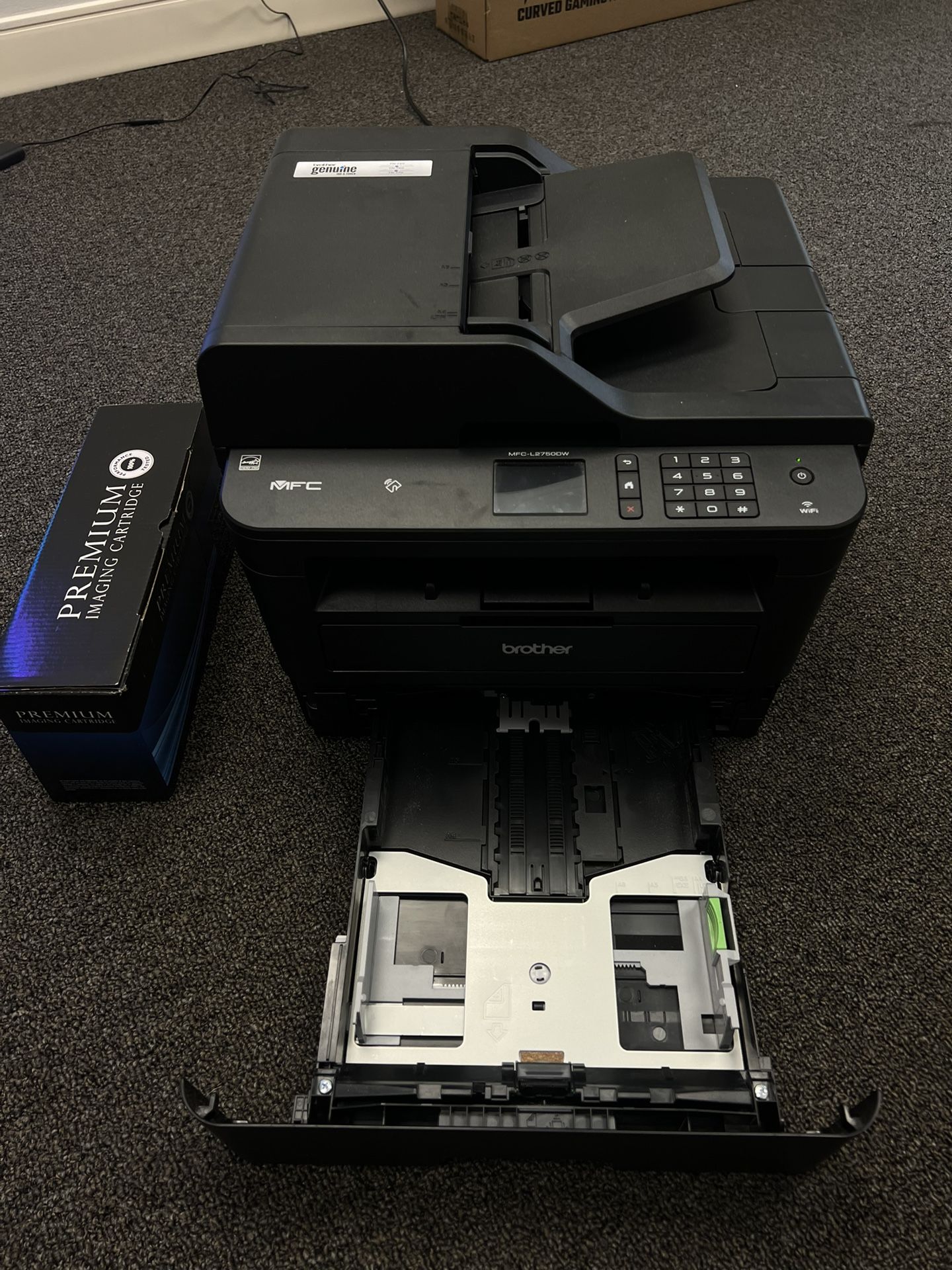 Brother MFC-L2750DW All-In-One Wireless Monochrome  Laser Printer + Premium Cartridge BUNDLE