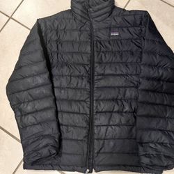 Patagonia Men's Down Sweater Jacket Black. Like New.