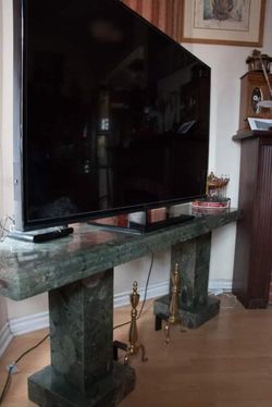 All Granite Console Table. Brazilian Granite