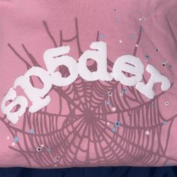 Pink Sp5der Hoodie 