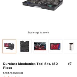 Dura Last Mechanics To Set 180 Piece