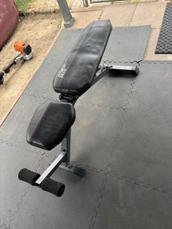 Adjustable Incline Flat Weight Bench Fitness Gear