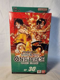 One Piece Card Game Starter Deck EX:
Luffy.& Ace.(ST-30)